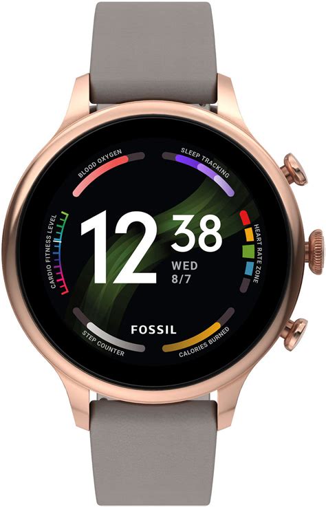 fossil gen 6 42mm smartwatch.